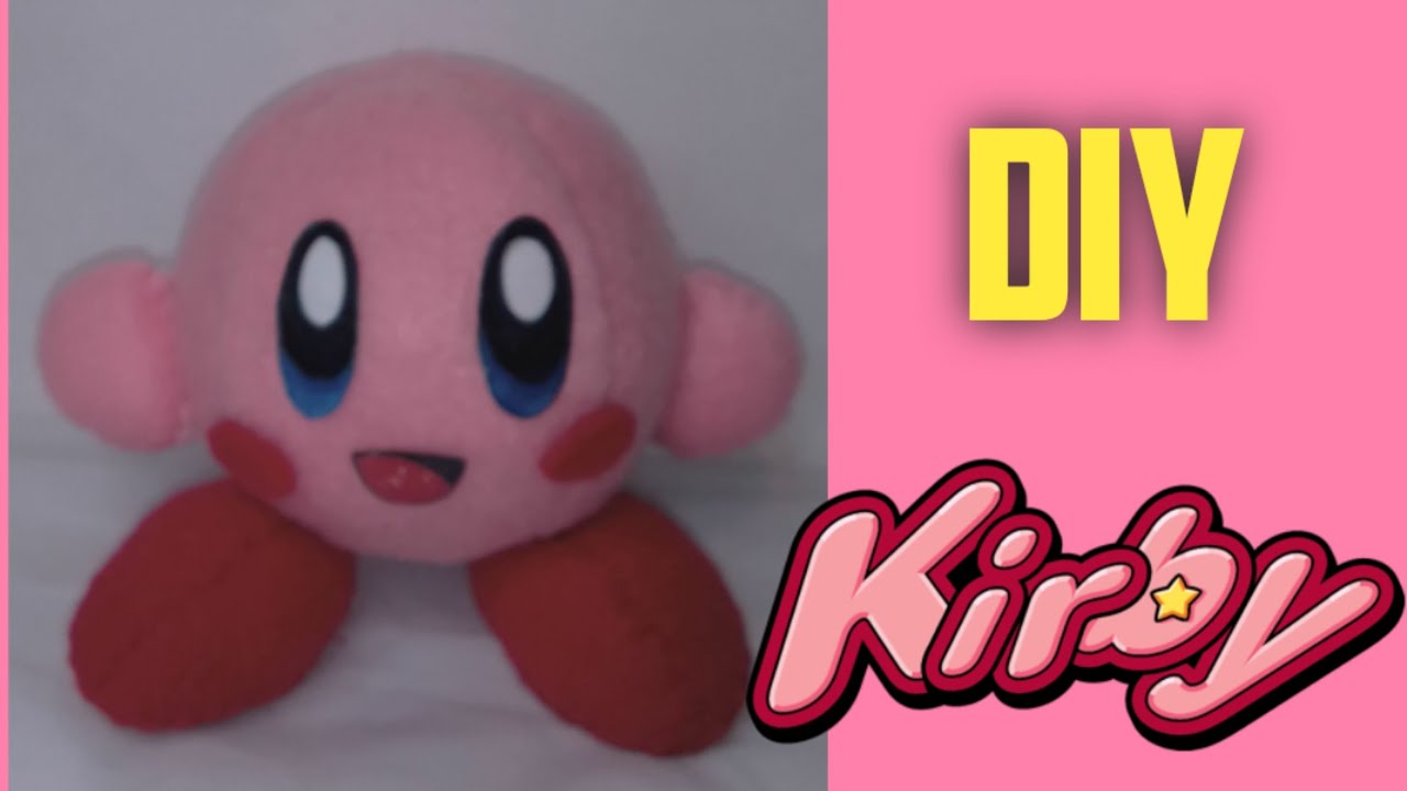 DIY felt  Kirby tutorial de peluche
