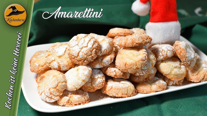 Amaretti | Cookies that melt on the tongue - YouTube