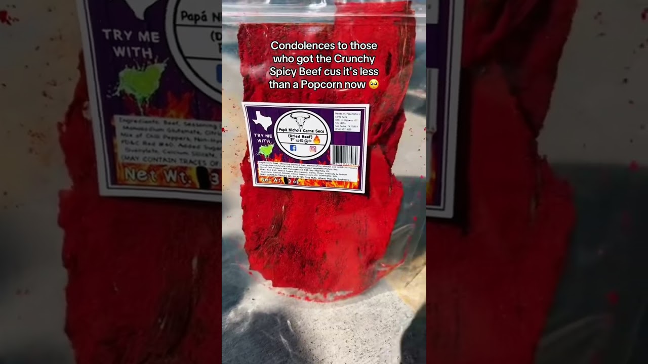 Savory Fuego Beef Jerky Review 