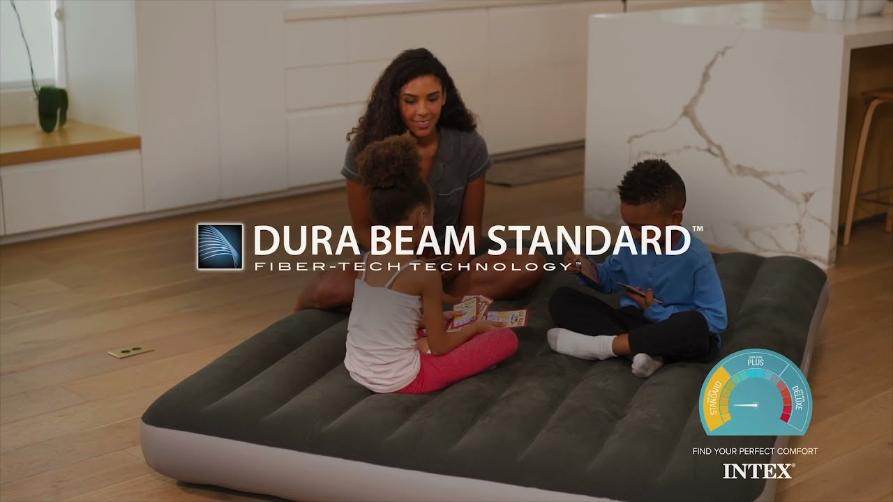 Intex Dura-Beam® Standard 137 x 191 cm - Colchón eléctrico doble – Camping  Sport