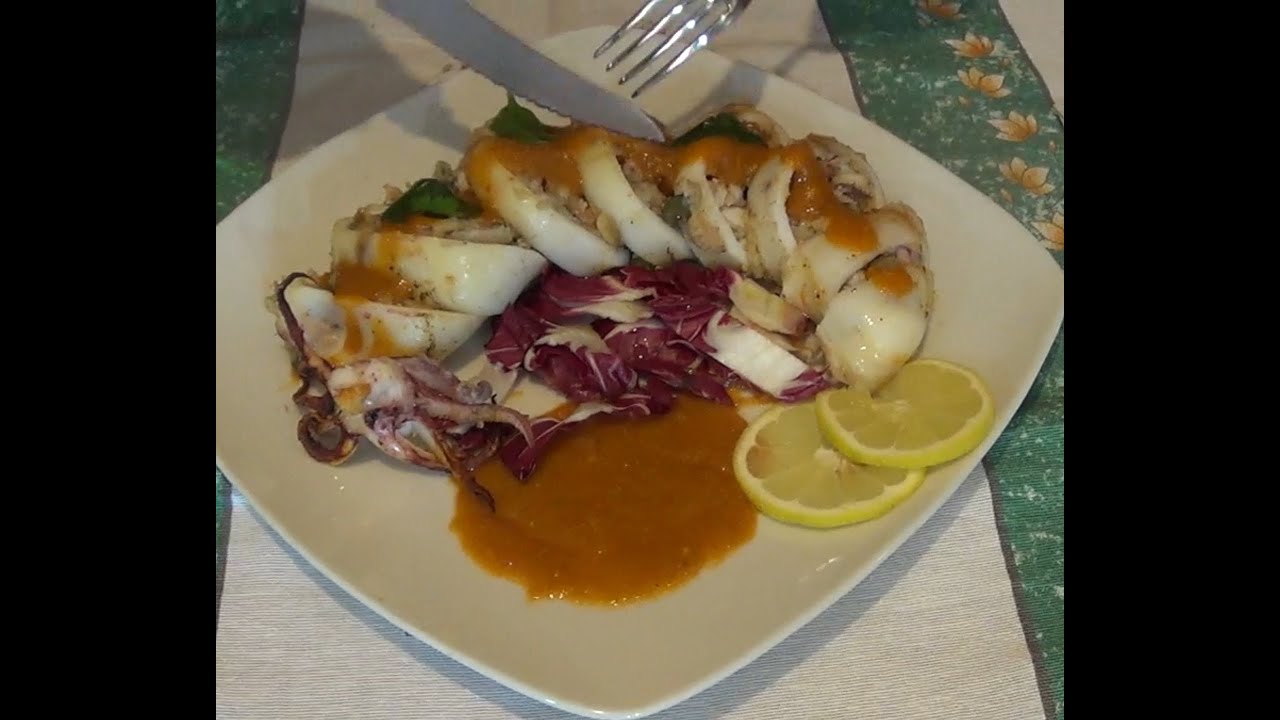 Calamari Ripieni Chef Stefano Barbato