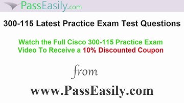 300-115 Cisco Exam 300-115 Test Questions PDF