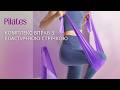 Комплекс вправ з еластичною стрічкою для Pilates.