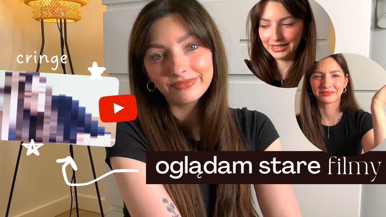 oglądam swoje stare filmy *cringe* - YouTube