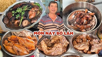 Quán ăn người Hoa có món GIÒ HEO HẦM TÓC TIÊN nổi tiếng Nhất Nhì phường Chợ Lớn, công thức độc quyền