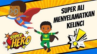 Super Ali Menyelamatkan Kelinci - Mengenal Angka 9 (sembilan)