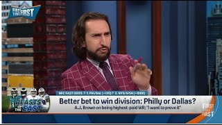 First Things First | Nick Wright RIPS The Eagles, They May Be One Of The WORST Teams In The NFL