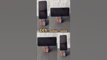 DIY mobile stand #shorts #priyazkraft #diymobilestand #trending