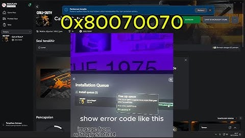 How To Fix Xbox App Error 0x80070070 When Downloading Call of Duty Black Ops 6