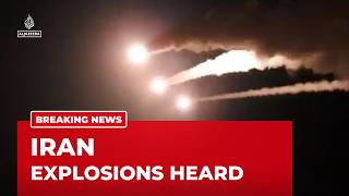 Explosions heard across Iran: State media