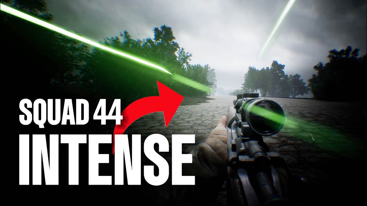 Sniping in Squad 44 is Insane..