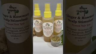 Ginger & Rosemary Scalp Stimulant ???? hairgrowthproduct organichaircare