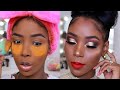 MAQUILLAJE FÁCIL PARA NAVIDAD EN PIEL NEGRA, MORENA | Mary Pulido