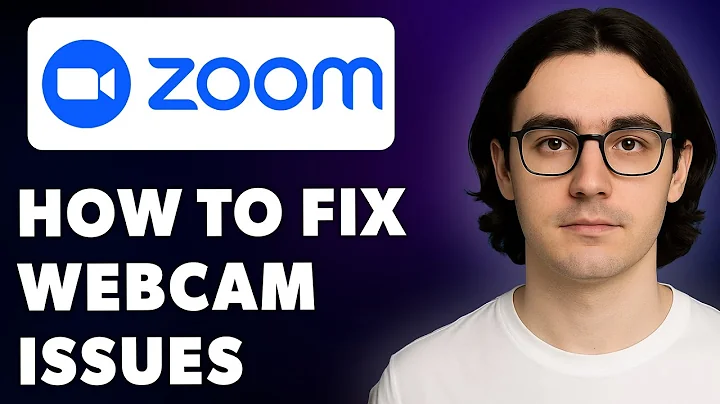 How To Fix Webcam Issues In Zoom - Troubleshoot Web Camera Not Working In Zoom [2025 Guide]
