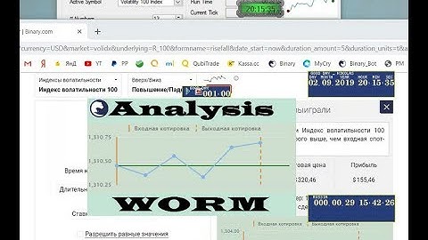 Analysis🐍WORM🐍Binary.com