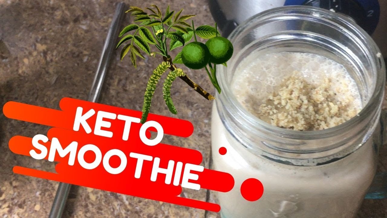 KETO SMOOTHIE WITH RAW WALNUTS Best Keto Recipes YouTube