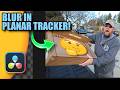 The SECRET of how to BLUR inside the Planar Tracker in Davinci Resolve 20!