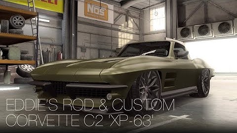【CSR2】EDDIE’S ROD & CUSTOM CORVETTE C2 ‘XP-63’ • tune & shift • 6.827