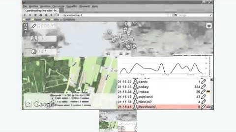 OpenStreetMap.org LIVE at http://live.openstreetmap.fr/  with layer "OpenMapQuest"