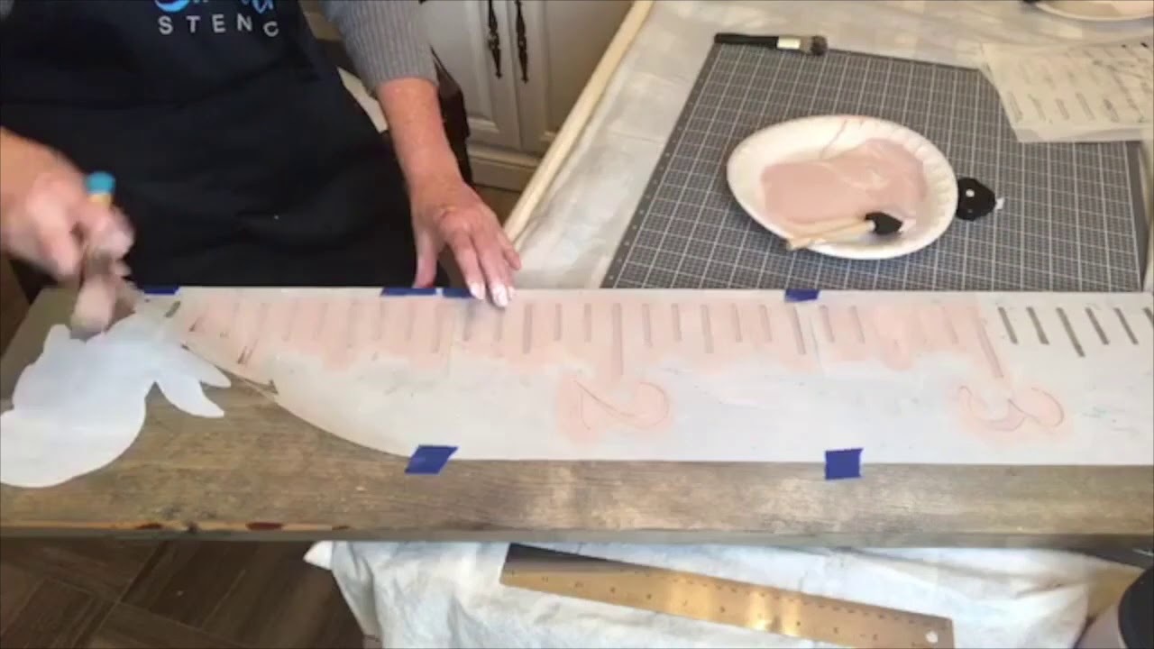 Easy DIY Ruler Growth chart