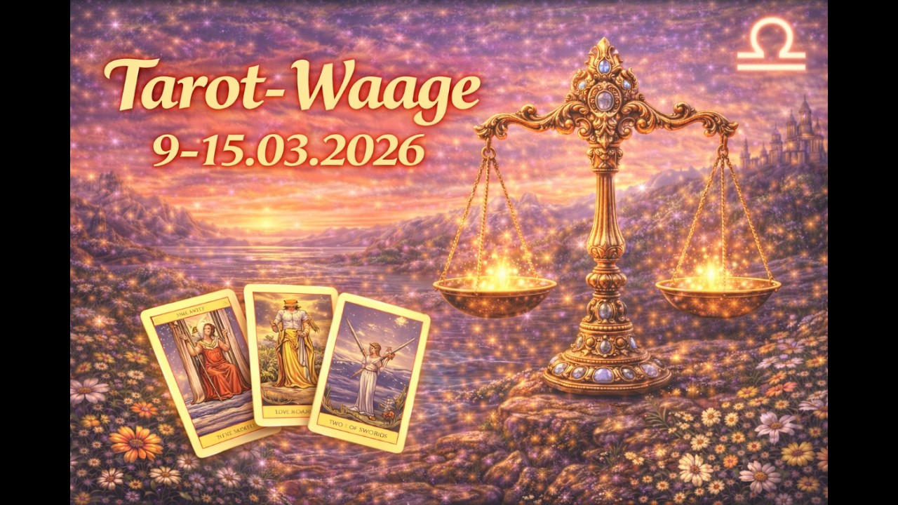 Waage ♎️ Tarot ♎️ 9-15.03.2026. Diese Entscheidung verändert deine Liebes-Zukunft komplett.