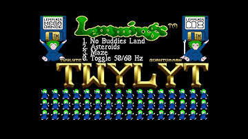 Atari ST Compacted Disk (CD) Scrollers [1517] The Lemmings CD #008