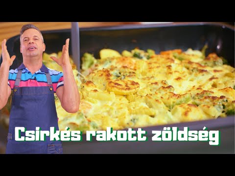 Videó: Rakott Zöldségekkel