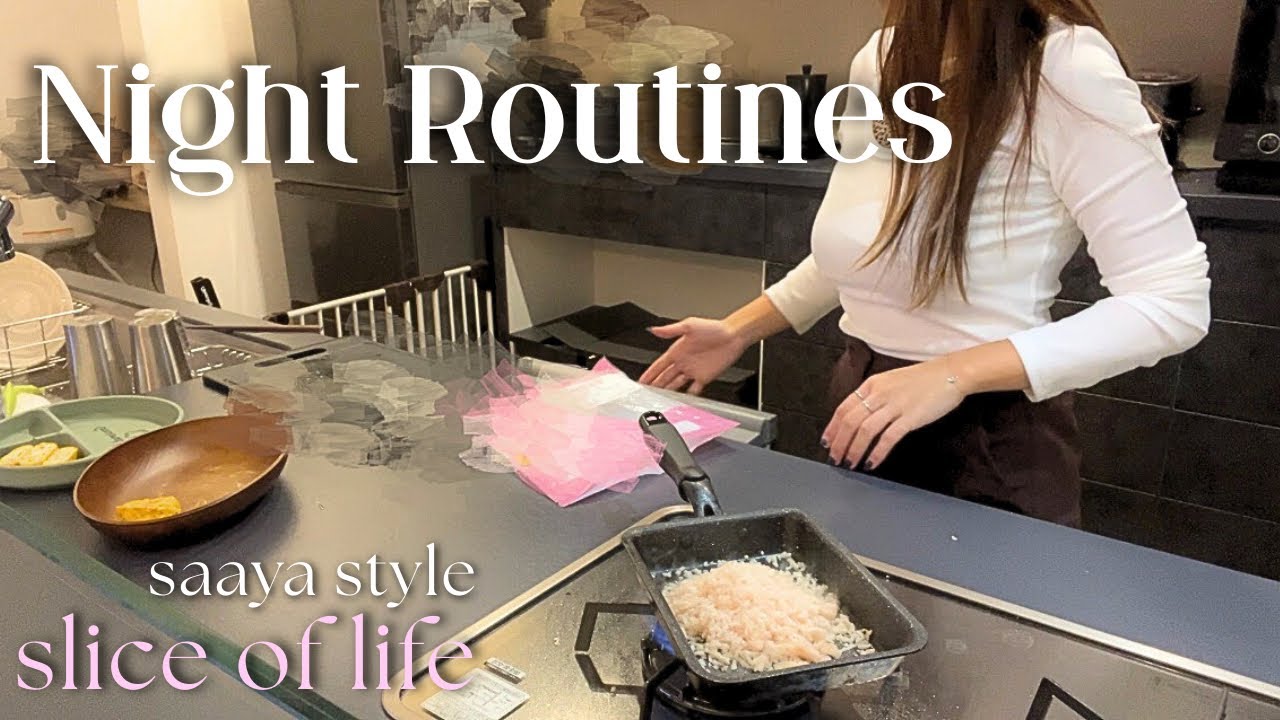 【routine】夫が不在の日💼.ワンオペナイトルーティン🌜｜2歳息子と過ごすドタバタな日常.爆速時短レシピで簡単ヘルシー晩ごはん🥕