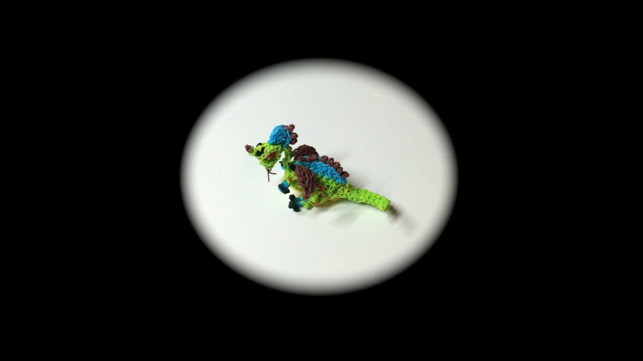 How to Loom Your Dragon (Raincutter Baby, 1 Loom) - YouTube