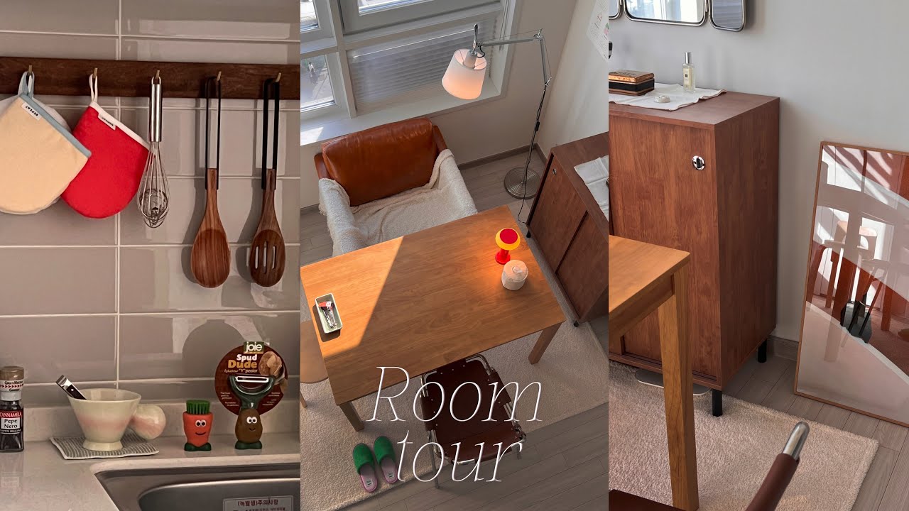 Vlog. 원룸 오피스텔 꾸미기🏠. 대학생 방 구하는 것부터 혼자 꾸미는 것까지.복층 오피스텔 인테리어