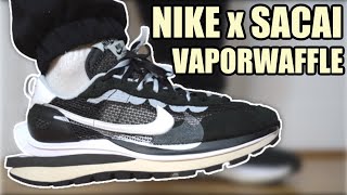 NIKE SACAI VAPORWAFFLE REVIEW & ON FEET + SIZING & RESELL PREDICTIONS + HOW TO STLYE
