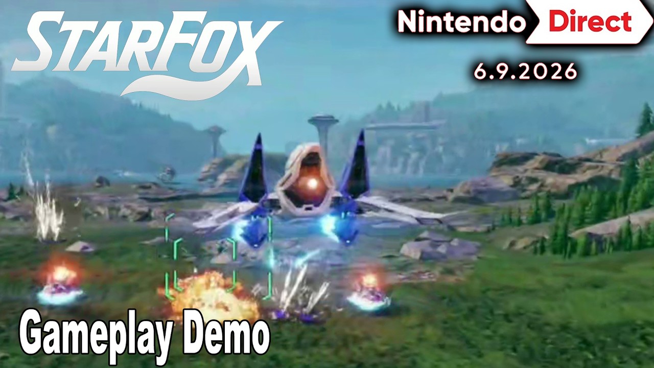 Star Fox Gameplay Demo | Nintendo Direct June 2026
