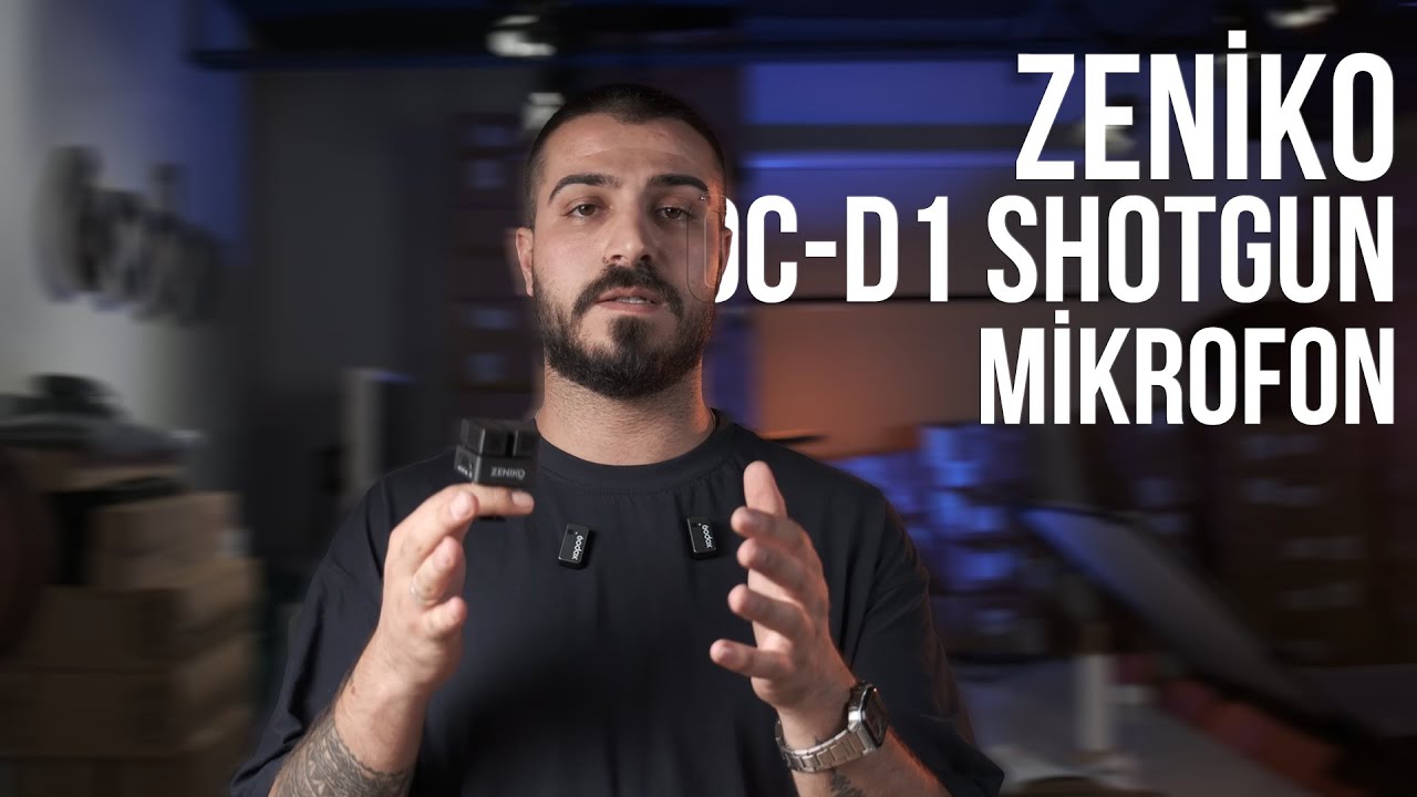 Zeniko OC-D1 Shotgun Mikrofon - Godox Türkiye Resmi Internet Mağazası