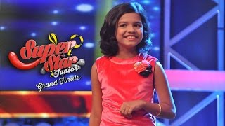 Super Star Junior- 5 | Grand Finale :  Ann Benson, Anjana & Sree Lekshmi | Sreya kutty  performance