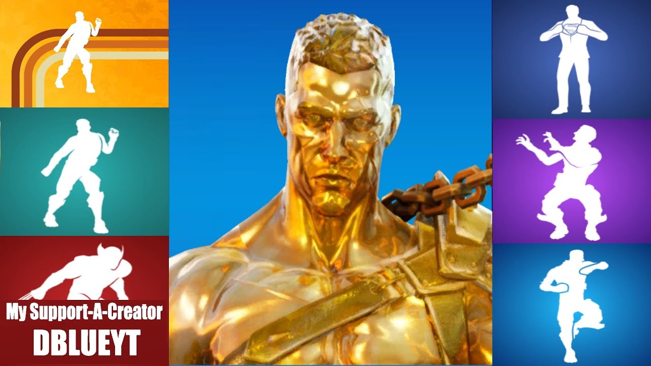 Menace Topaz Menace Performs All Emotes & Dances in Fortnite