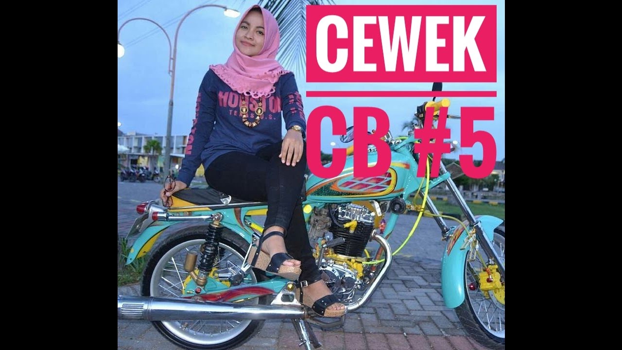 Foto Wanita Cantik Naik Motor Cb - Kumpula wanita Cantik