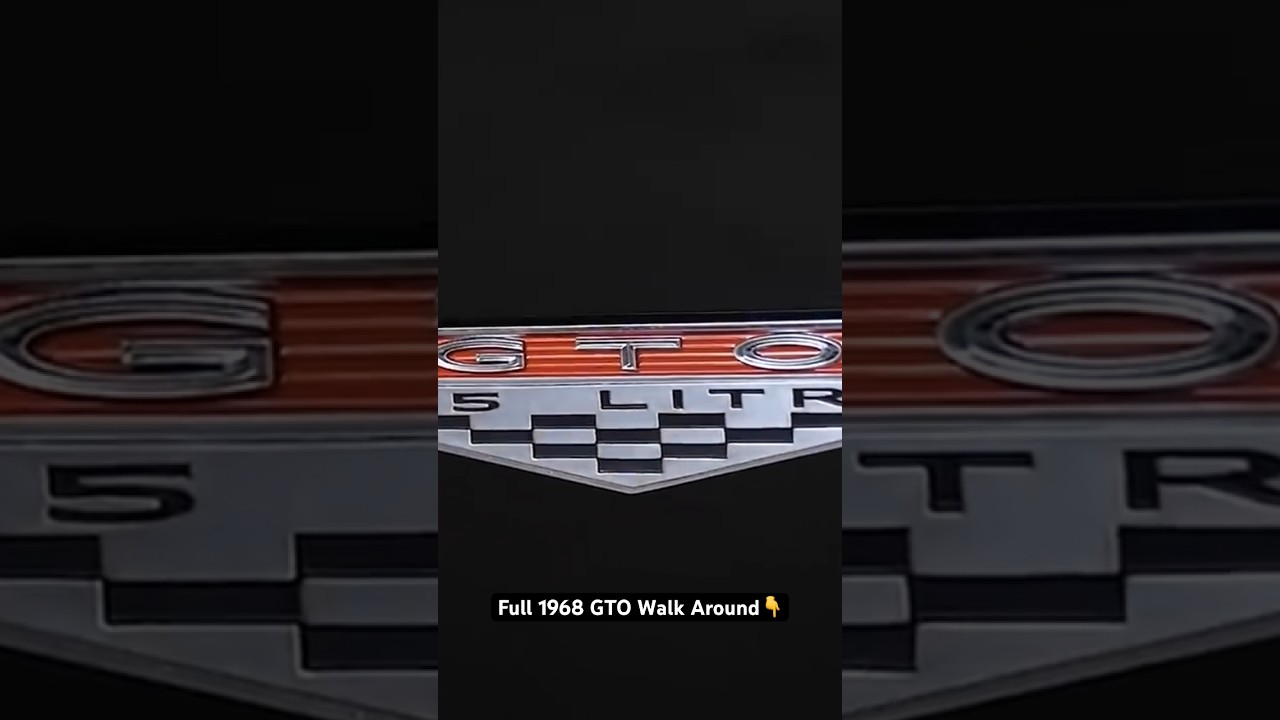 Imagine taking home RM23, this 1968 Pontiac GTO 