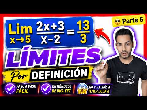 ✅​LÍMITES por definición Epsilón Delta función Racional [𝐒é 𝐮𝐧 𝐜𝐫𝐚𝐜𝐤 😎​🫵​💯​]