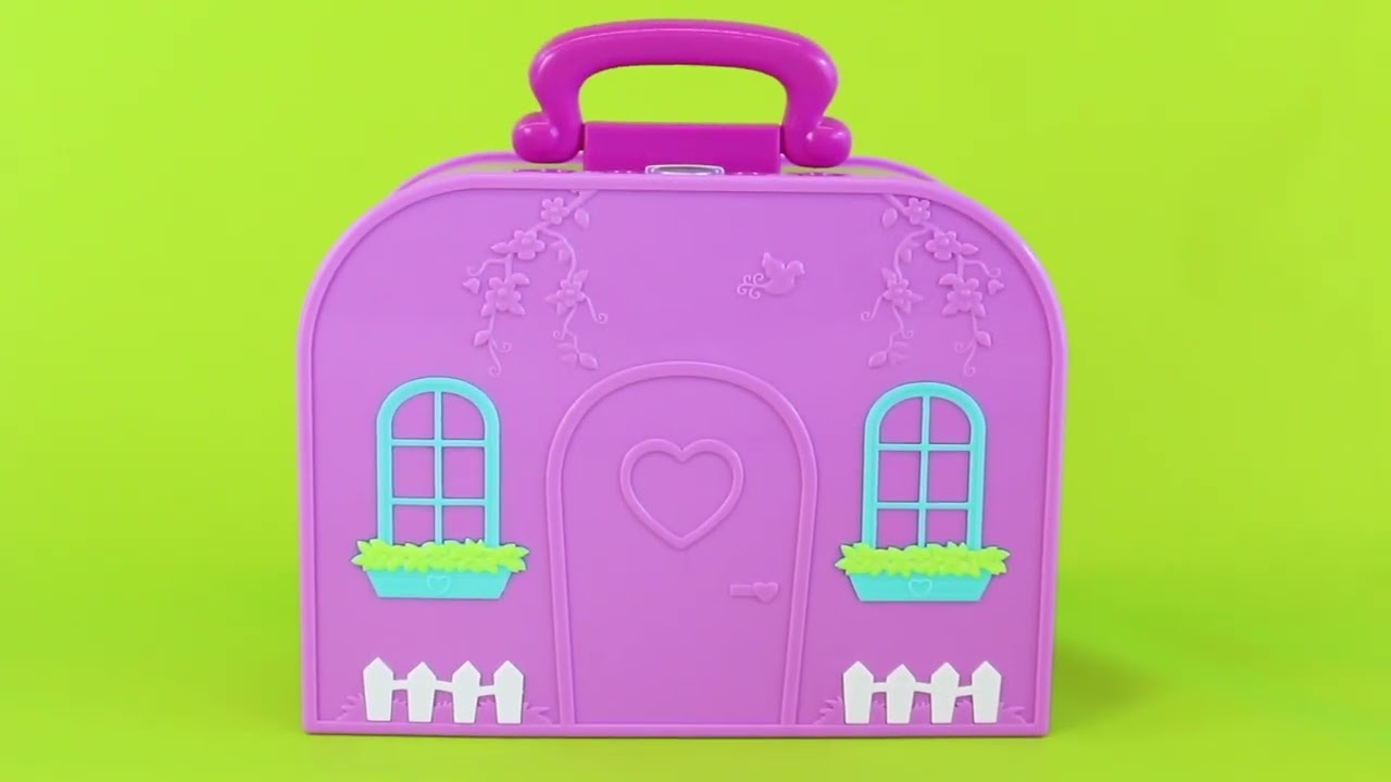 liebe 5th記念セット Deluxe Travel Suitcase Playset | Carry Case with figurines | Li'l