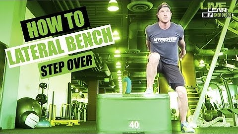 How To Do A Lateral Plyometric Step Over | Exercise Demonstration Video and Guide