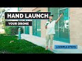 HOW TO HAND LAUNCH & LAND YOUR DRONE IN 3 SIMPLE STEPS