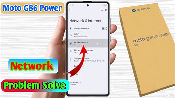 moto g86 power network problem, moto g86 power network settings 