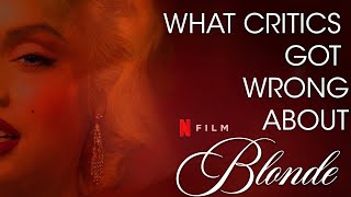 LOWRES: What Critics Got Wrong About Blonde (2022)
