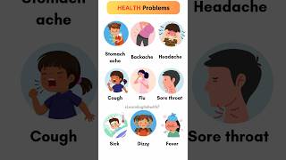 Health Problems #vocabulary #english