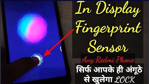 Redmi Note 5 Pro| Enable In Display Fingerprint Sensor In Any Redmi Phone not Clickbit 100% Work