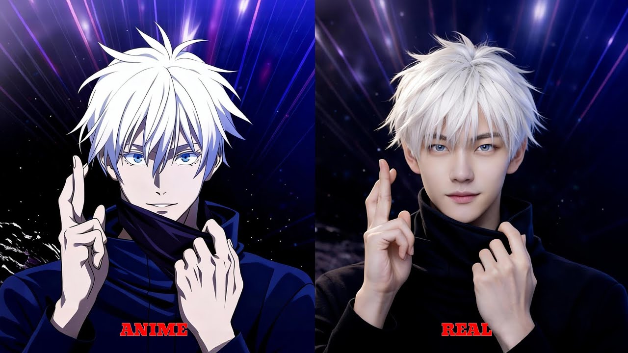 JUJUTSU KAISEN Character Real Life Version — Anime Characters as Real Humans