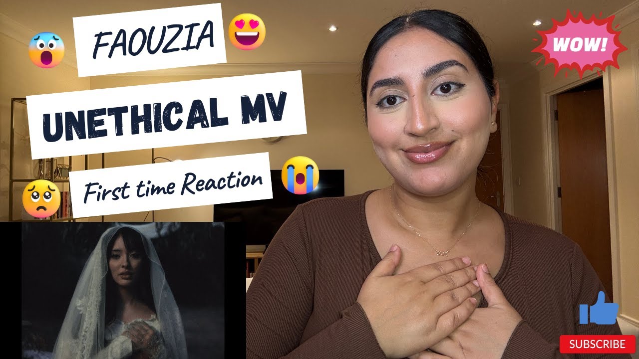 WHAT DO WE THINK? Faouzia - UNETHICAL (Official Music Video) First time reaction/review