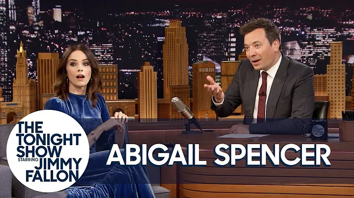 Jimmy Shocks Abigail Spencer with Bloopers of Her ...