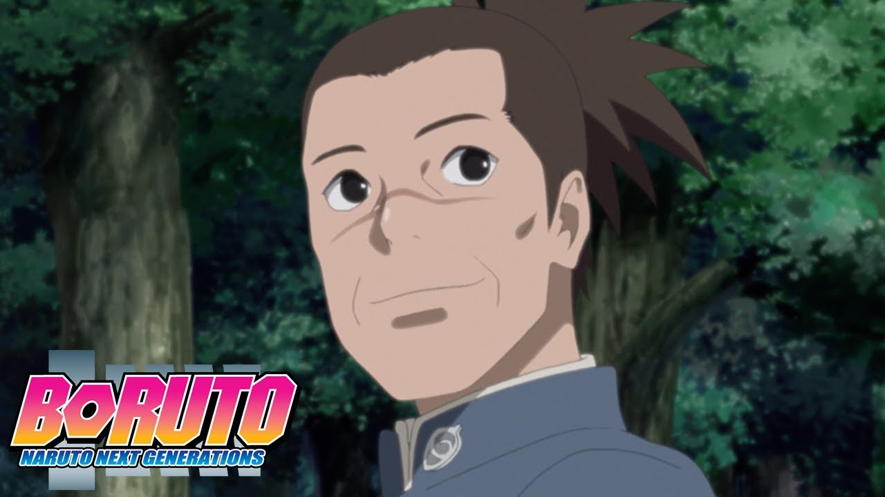 Iruka Encourages Himawari  Boruto: Naruto Next Generations 