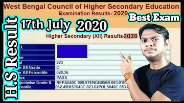 How To Check HS Result 2020||WBCHSE|| WB HS Result 2020 Websites||How To check HS Result in Mobile||